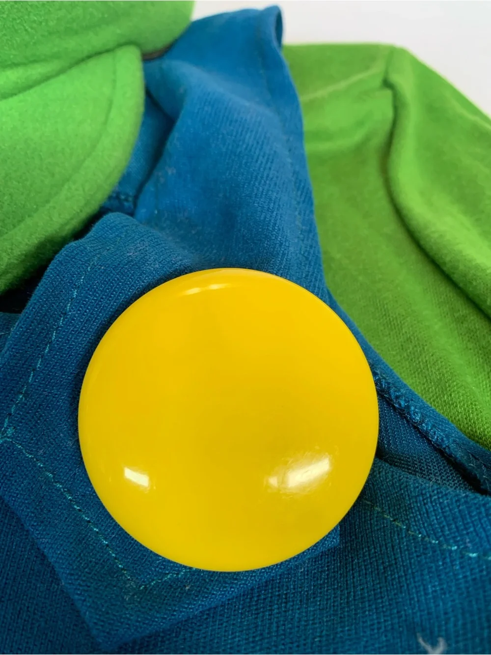 Kids Nintendo Luigi Costume Super Mario Bros Halloween Size L